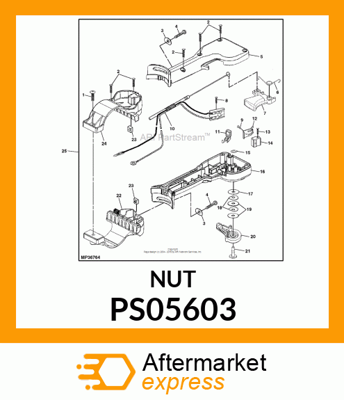 5PK Nut PS05603