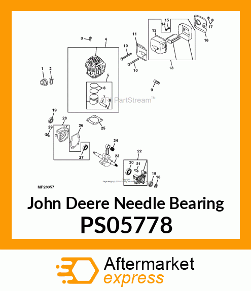 Needle Bearing PS05778