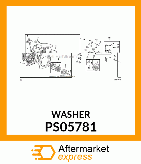 Washer PS05781