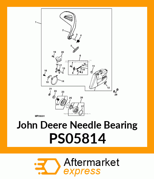 Needle Bearing PS05814