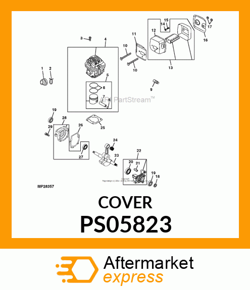 SHIELD, MUFFLER PS05823