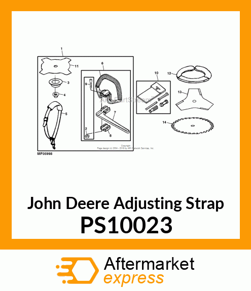 Adjusting Strap PS10023