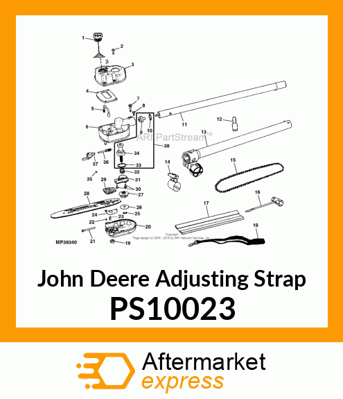 Adjusting Strap PS10023