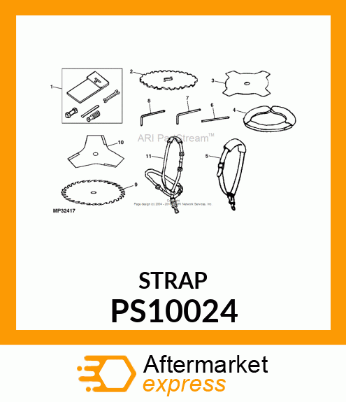 Adjusting Strap PS10024