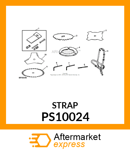 Adjusting Strap PS10024