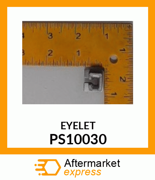 EYELET, SLOTTED, DIATOP PS10030