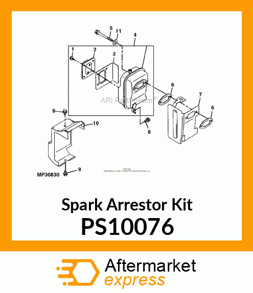 Spark Arrestor Kit PS10076