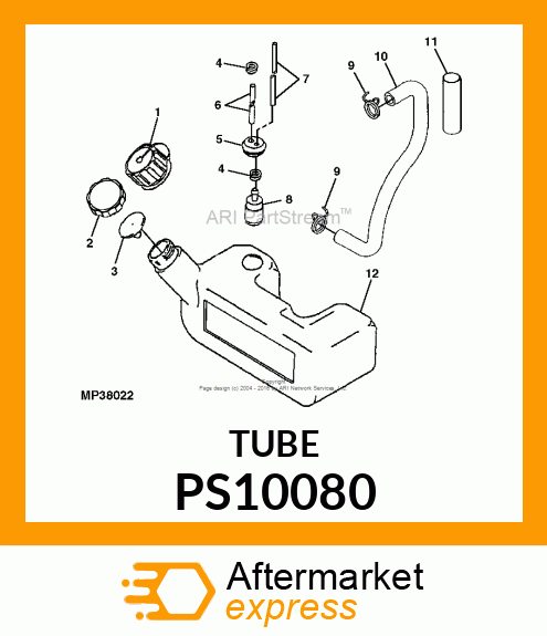 Tube PS10080