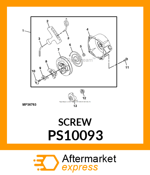 SCREW M4 X 16 PS10093