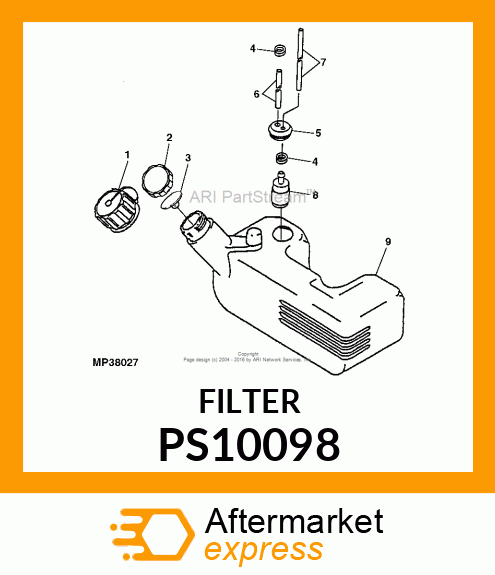 FUEL FILTER PS10098