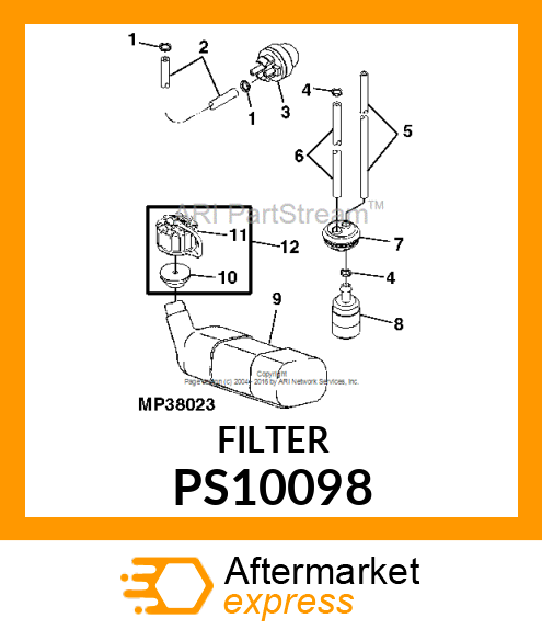 FUEL FILTER PS10098