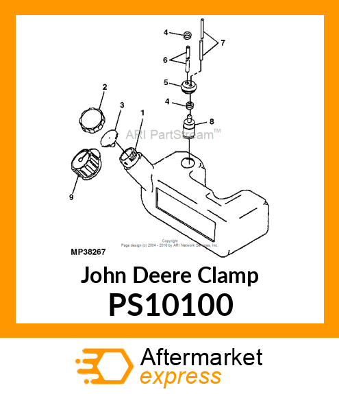 CLAMP PS10100