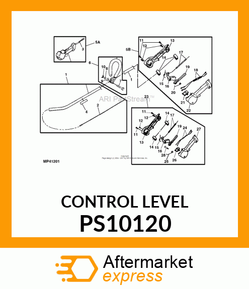 LEVER, LOCKOUT PS10120