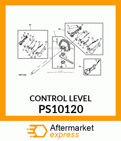 LEVER, LOCKOUT PS10120