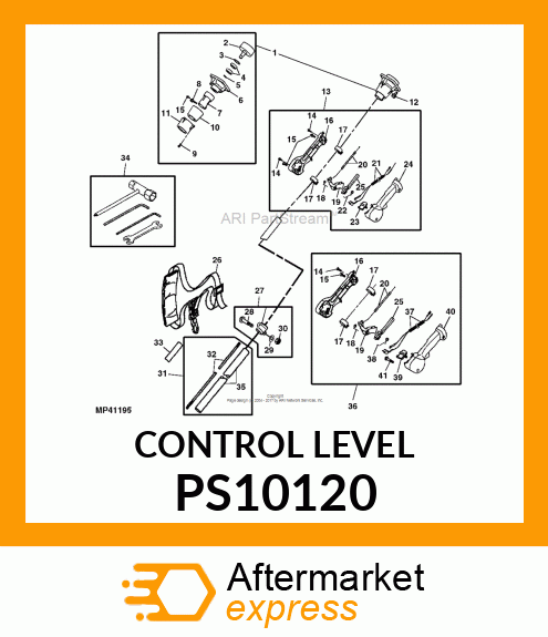 LEVER, LOCKOUT PS10120