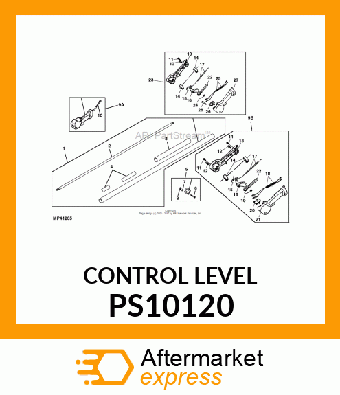 LEVER, LOCKOUT PS10120