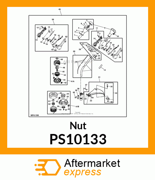 Nut PS10133