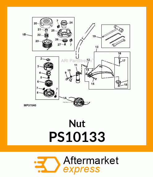 Nut PS10133