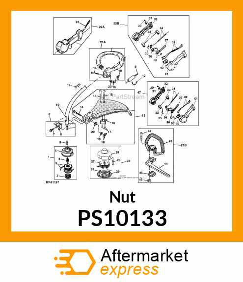 Nut PS10133