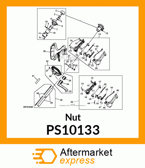 Nut PS10133