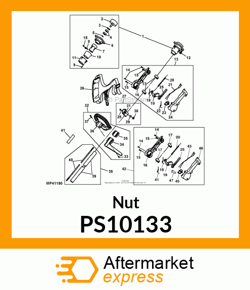 Nut PS10133