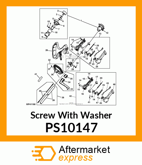 Screw With Washer PS10147