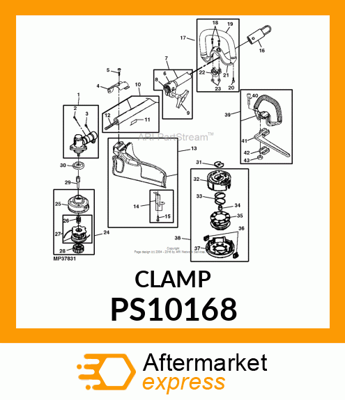 Clamp PS10168