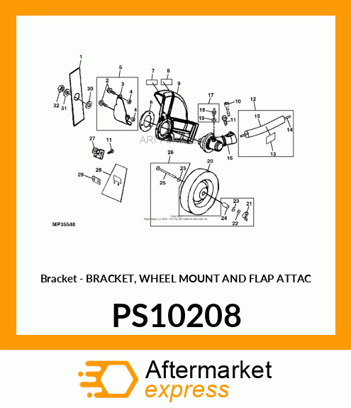 Bracket PS10208