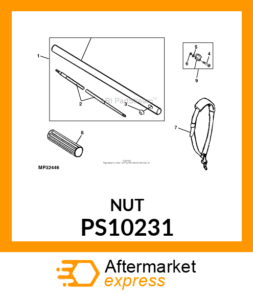 Nut PS10231