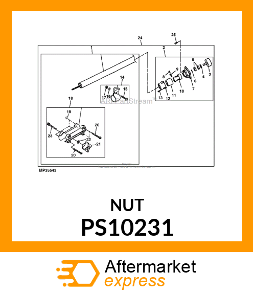 Nut PS10231