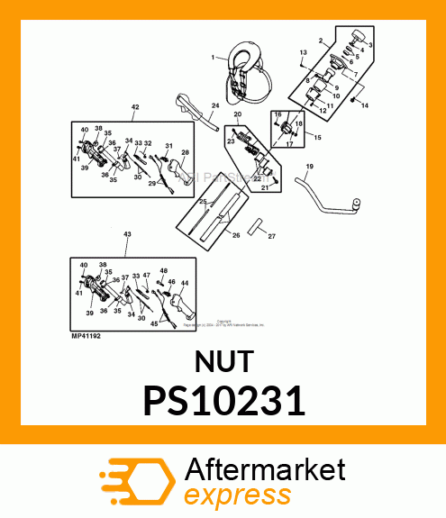 Nut PS10231