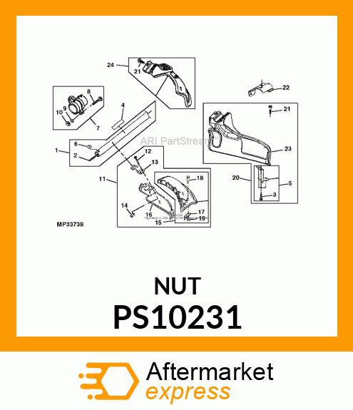 Nut PS10231