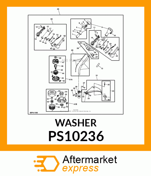 Plate - PLATE, TOP, B-4 M8RH PS10236