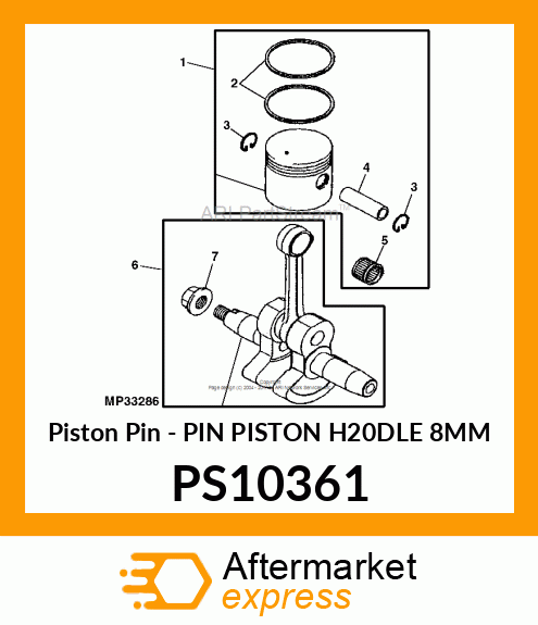 Piston Pin PS10361