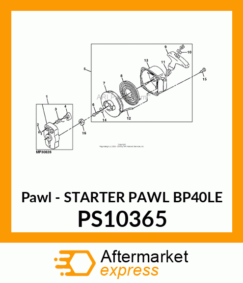 Pawl PS10365