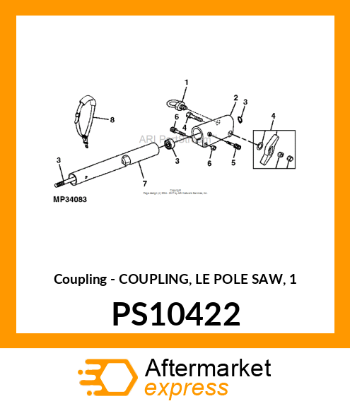 Coupling PS10422