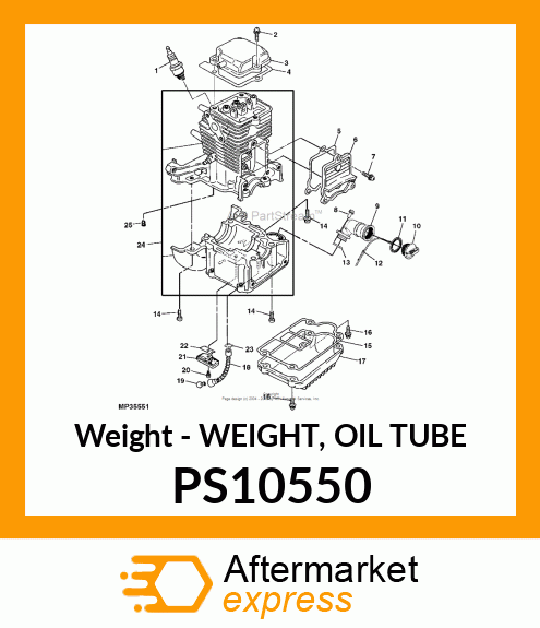 Weight PS10550