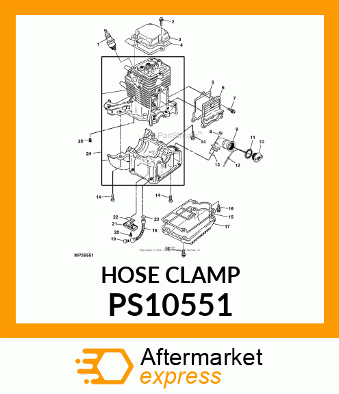 Hose Clamp PS10551