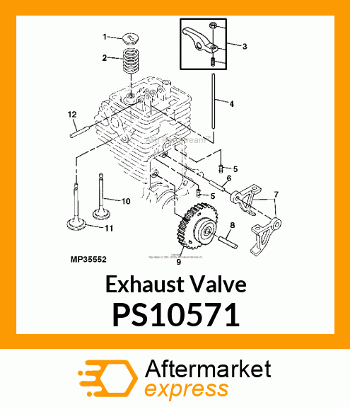 Exhaust Valve PS10571