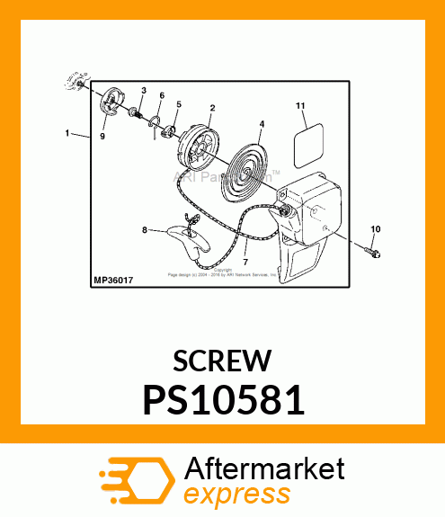 SCREW ASSY PS10581