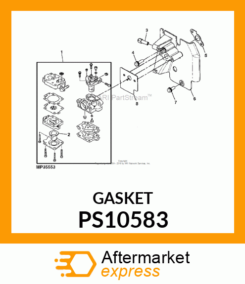 Spare part PS10583 + Gasket