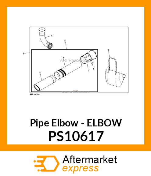 Pipe Elbow PS10617