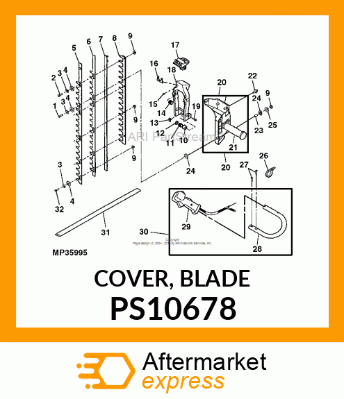 COVER, BLADE PS10678