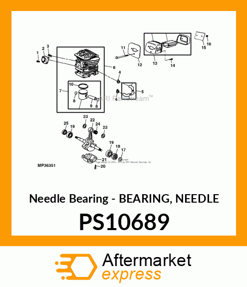 Needle Bearing PS10689