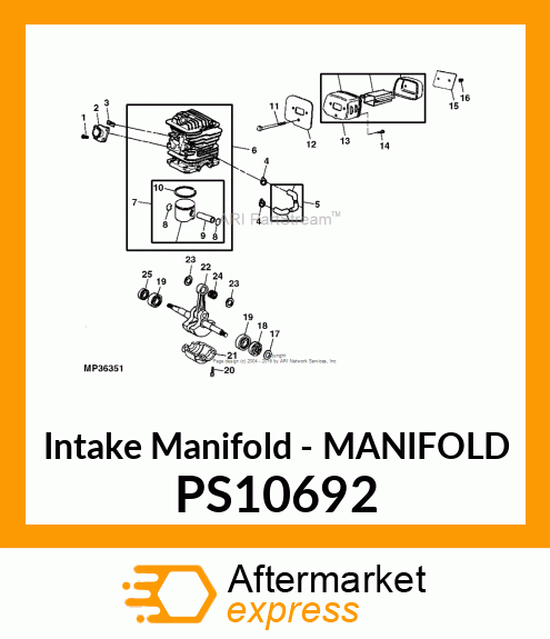 Intake Manifold PS10692