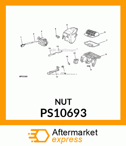 5PK Nut PS10693