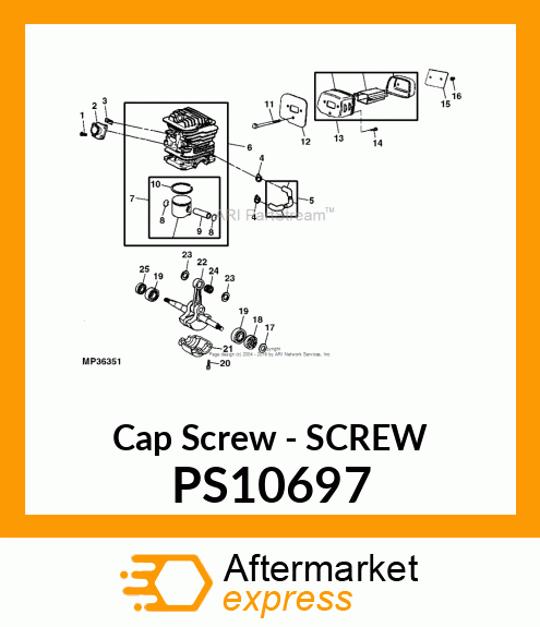 Cap Screw PS10697