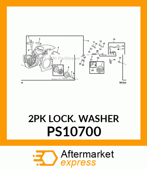 2PK Lock Washer PS10700