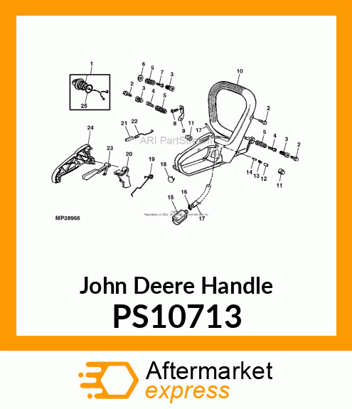 Handle PS10713