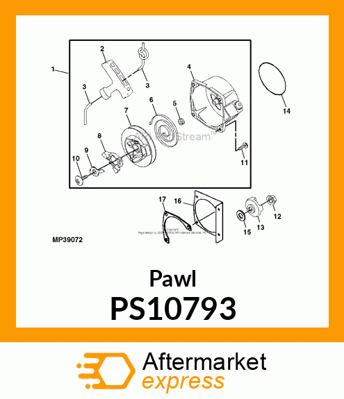 Pawl PS10793